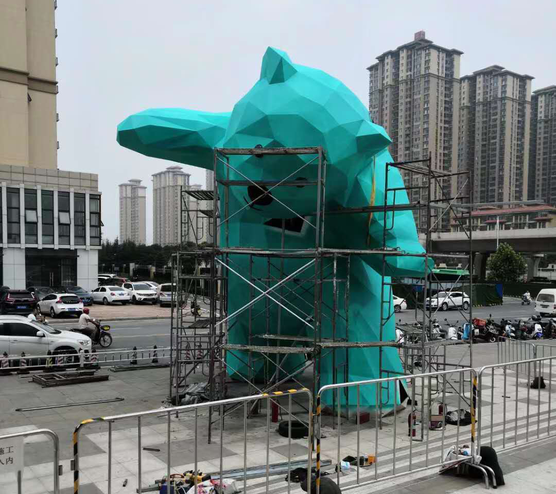 萬科大型玻璃鋼雕塑定制